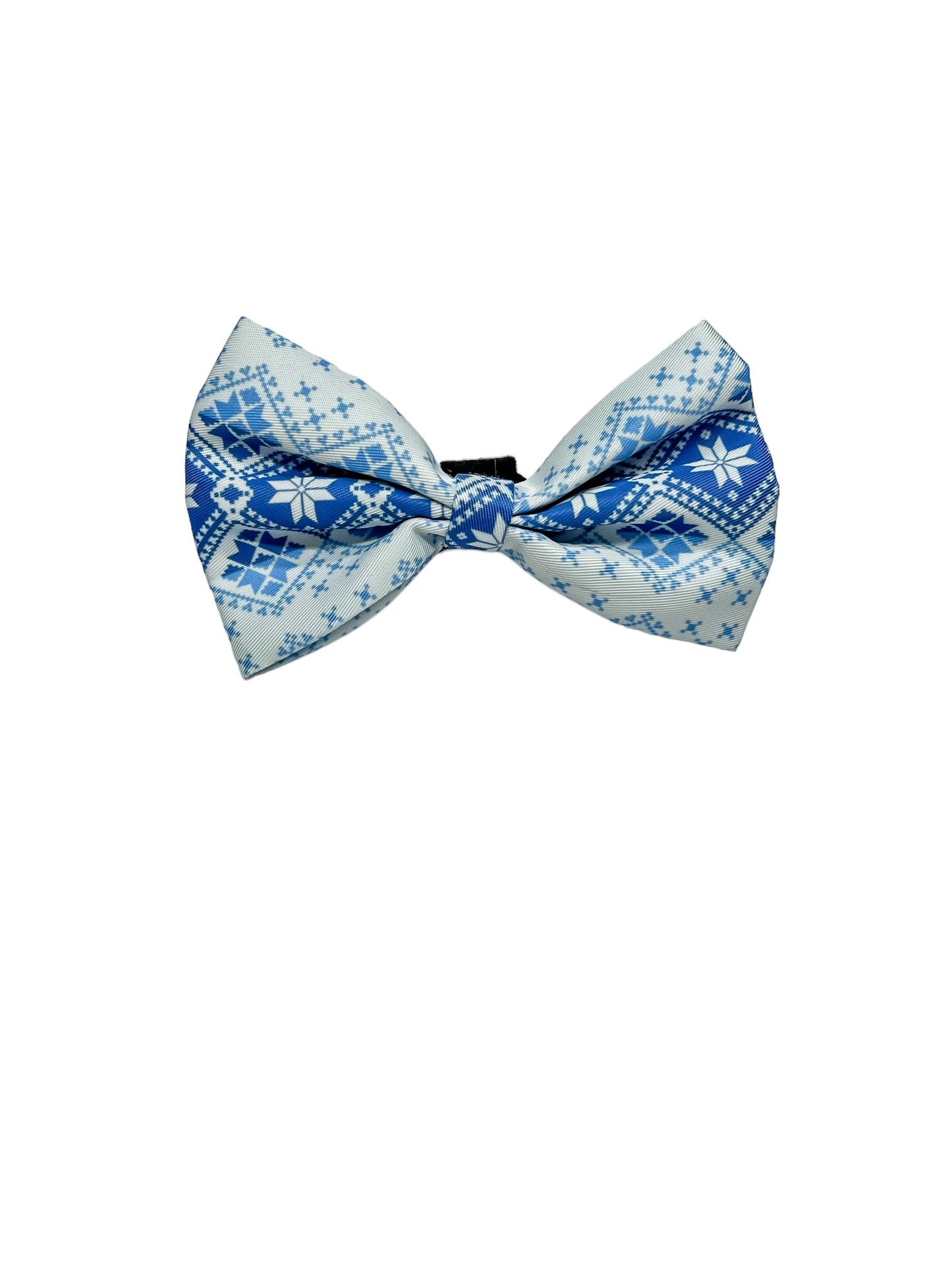 Frosty Fair Isle Bow