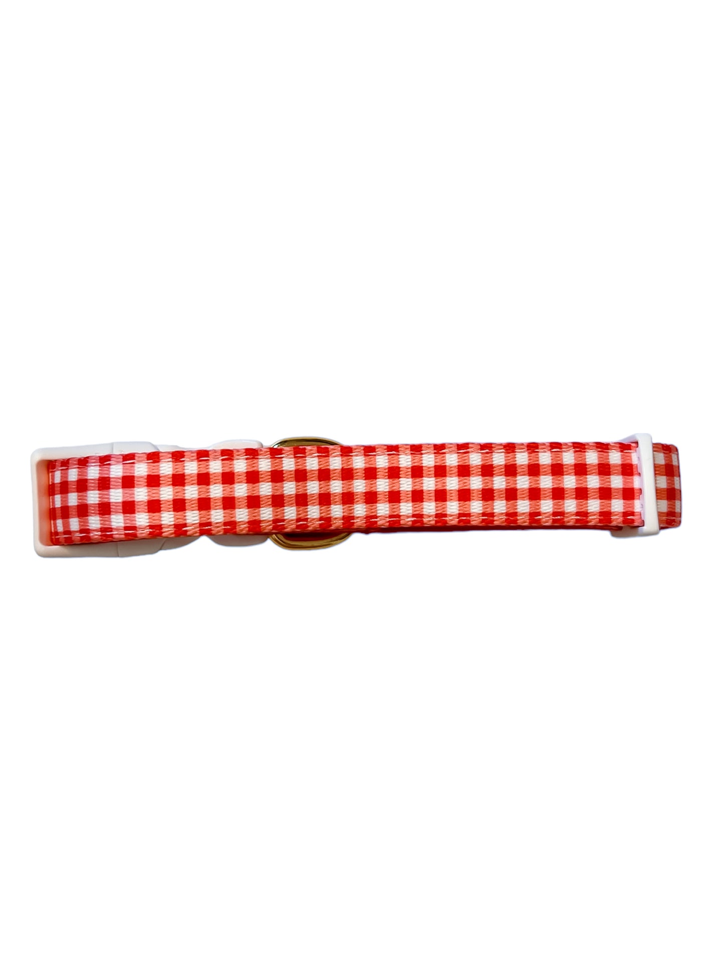 Red-dy Set Gingham Collar