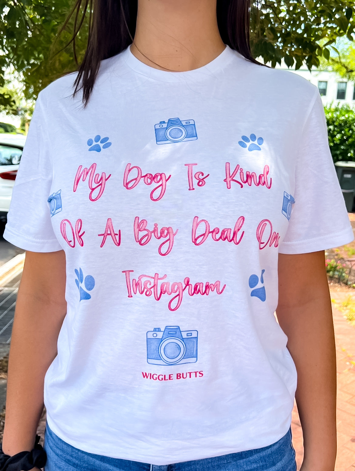 Instagram Paw-Rent Tee Shirt