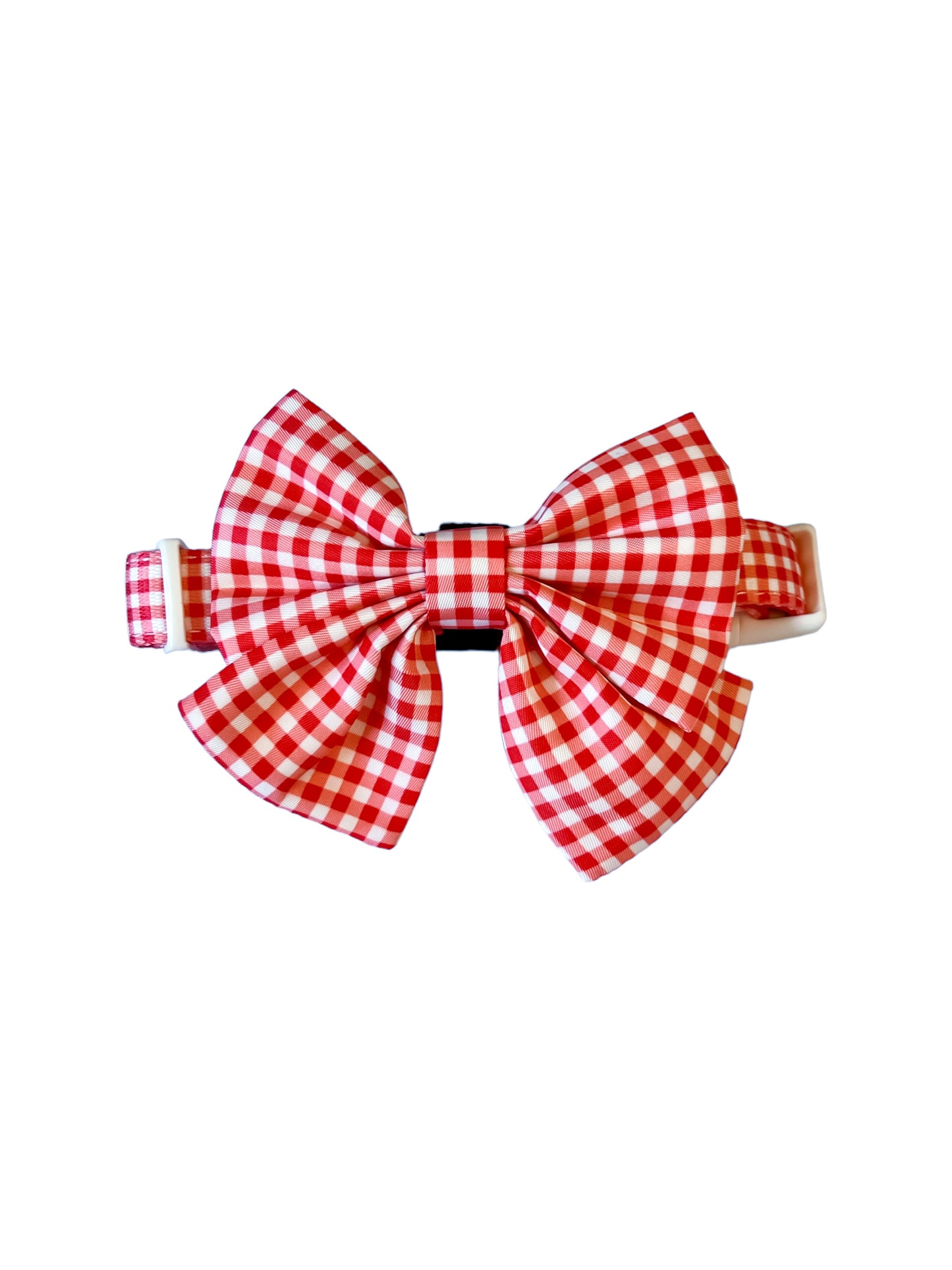 Red-dy Set Gingham Collar